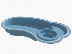 swimming pool 08 3D Model
