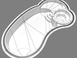 swimming pool 08 3D Model