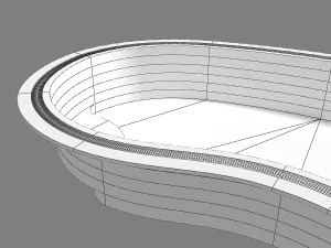 swimming pool 08 3D Model