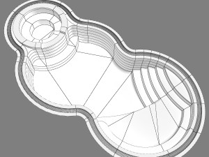 swimming pool 09 3D Model