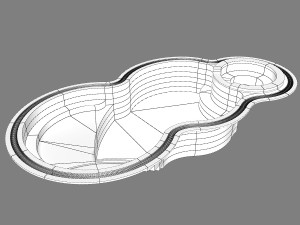 swimming pool 09 3D Model