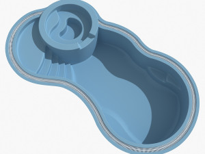 swimming pool 11 Model 3D