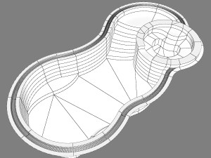 swimming pool 11 3D Модель