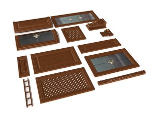 kitchen element set1 3D 模型