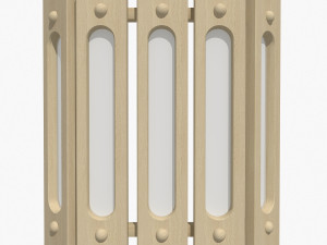sauna light set 01 3D-Modell