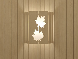 sauna light set 01 3D-Modell