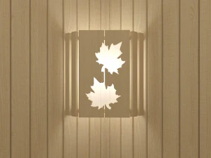 sauna light set 01 3D Model
