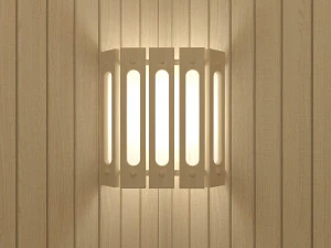 sauna light set 01 3D Model