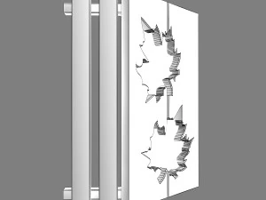 sauna light set 01 3D Model