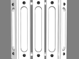 sauna light set 01 3D-Modell