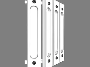sauna light set 01 3D Model