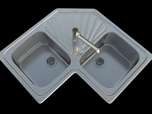 kitchen sink angular 2b 3D Модель