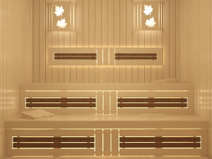 sauna bench 03 3D मॉडल