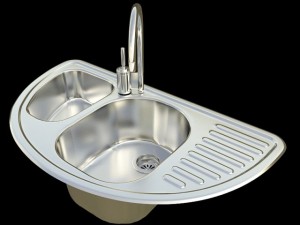 kitchen sink alveus futur 80 3D मॉडल