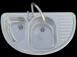 kitchen sink alveus futur 80 3D मॉडल