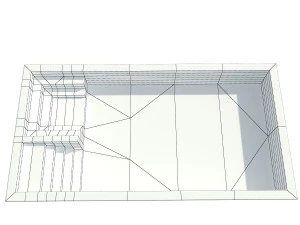 수영장 15 3D 모델