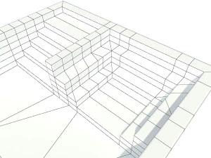 수영장 15 3D 모델