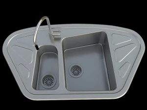 kitchen sink foster trapezio 3D Model