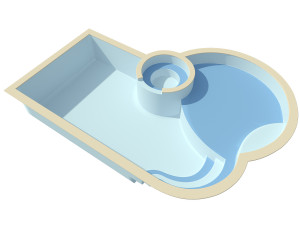 swimming pool 16 3D Модель