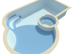 swimming pool 16 3D Модель