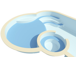 swimming pool 16 3D Модель