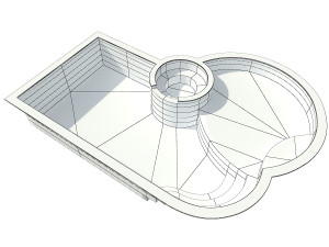 swimming pool 16 3D Модель