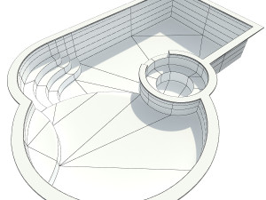 swimming pool 16 3D Модель