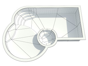 swimming pool 16 3D Модель