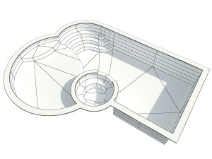 swimming pool 16 3D Модель