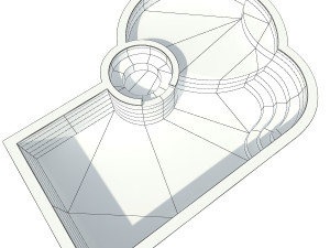 swimming pool 16 3D Модель