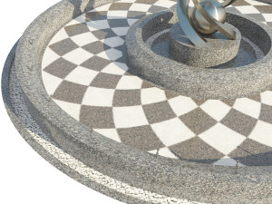 fountain 10 3D Модель