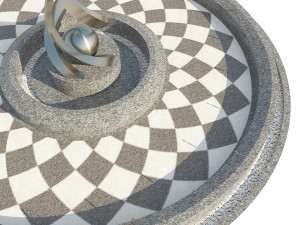 fountain 10 3D Модель