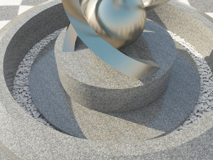 fountain 10 3D Модель