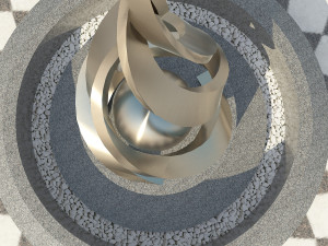 fountain 10 3D Модель