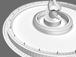 fountain 10 3D Модель