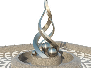 fountain 11 Modello 3D