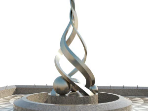 fountain 11 3D Model