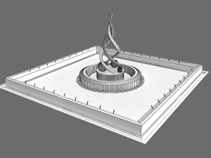 fountain 11 3D Model