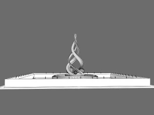 fountain 11 3D Model