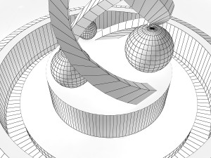 fountain 11 Modello 3D