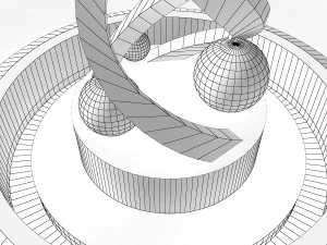 fountain 11 3D Model