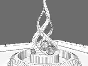 fountain 11 Modello 3D
