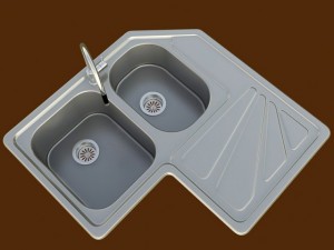 kitchen sinkfoster corner 3D मॉडल
