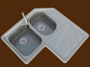 kitchen sinkfoster corner 3D Model