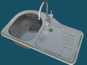 pia de cozinha alveus futur 40 Modelo 3D