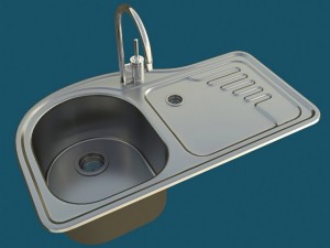 kitchen sink alveus futur 40 3D Модель