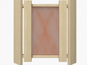 sauna light set 02 3D Модель