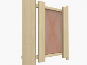 sauna light set 02 3D Модель