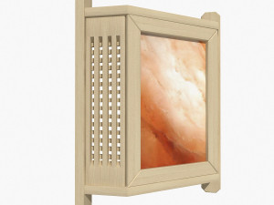 sauna light set 02 3D Модель