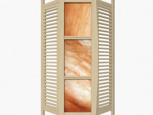 sauna light set 02 3D Model